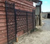 Clover Pattern Iron Railing Panels