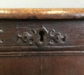 Antique Dark Oak Ottoman