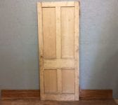 Nice Old Stripped 4 Panel Door