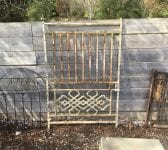 White Decorative Panel Single Gate