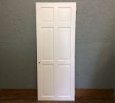 White Painted 6 Panelled Door