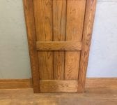 Reclaimed Small Ledge & Brace Oak Doors