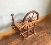 Reclaimed Antique Spinning Wheel