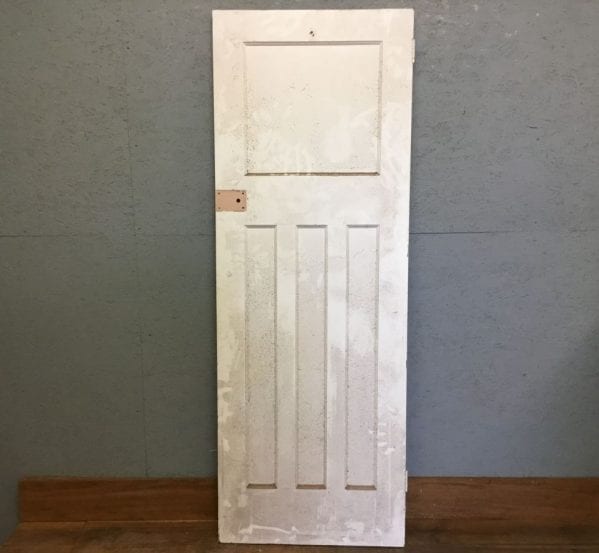 White 1 Over 3 Panel Door