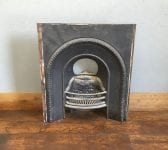 Beading Detail Cast Iron Fire Insert