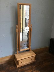 Reclaimed Body Length Pivot Mirror Reclaimed Furniture for East Sussex