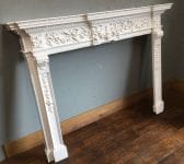 Extra Large Ornate Wooden Fire Surround