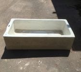 Beige Sided Butler Sink Trough