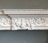 Extra Large Ornate Wooden Fire Surround