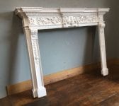 Extra Large Ornate Wooden Fire Surround