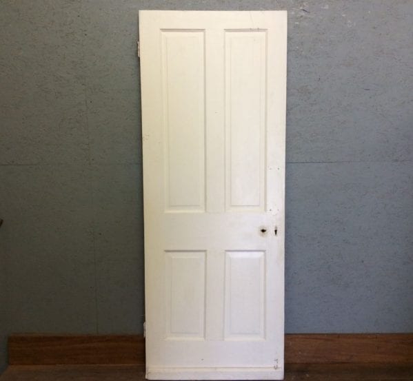 Nice White 4 Panelled Door
