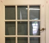 Very Nice Large White Double Glazed French Doors