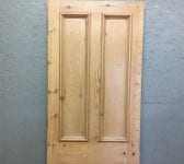 4 Panelled Premium Stripped Door w Wax Finish