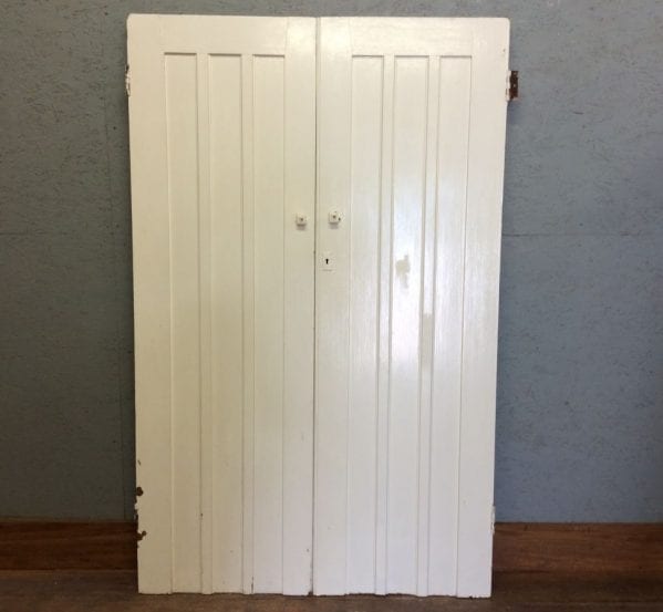 Nice White 3 Panelled Cupboard Doors