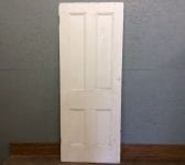 White Four Panel Door