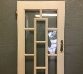 V Nice White Decorative Door