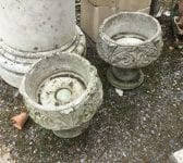 Two Piece Round Planters