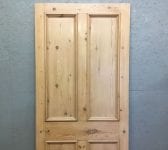 Premiume Stripped 4 Panel Door w Gloss Wax
