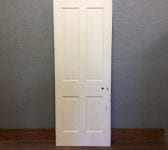 Thin White 4 Panelled Door