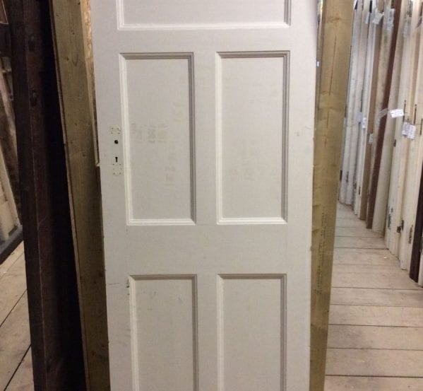 Thick 5 Panelled Whie Door
