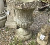 Stone Urn Planter Pair