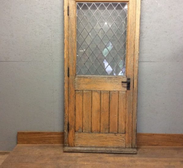 Solid Oak Half Glazed Door + Frame