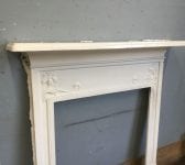 Cast Iron White Detail Fire Surround