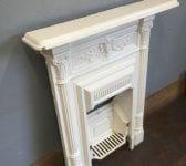 Cream Painted Fireplace