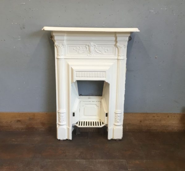 Cream Painted Fireplace