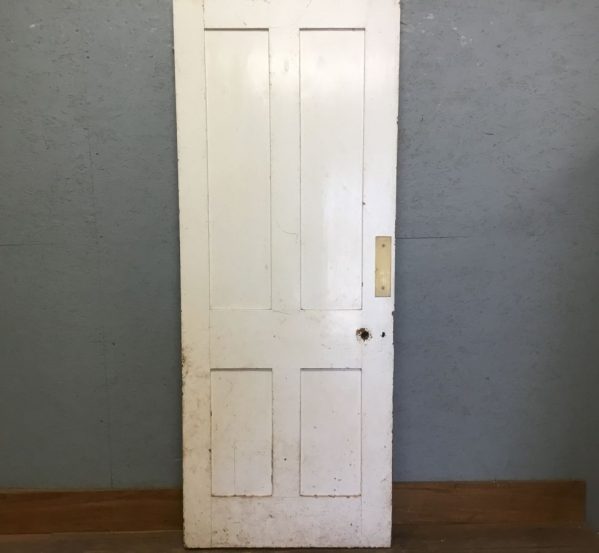White Big 4 Panel Door