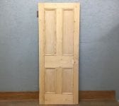 Plush Stripped 4 Panelled Door