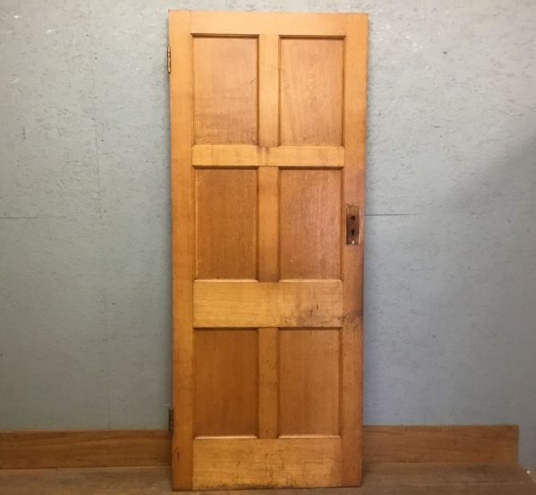 Lighter Finish Oak 6 Panel Door