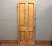 4 Panelled Pine Door Stripped