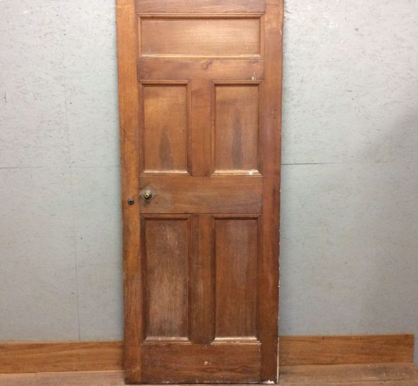 Antique 5 Panel Oak Door