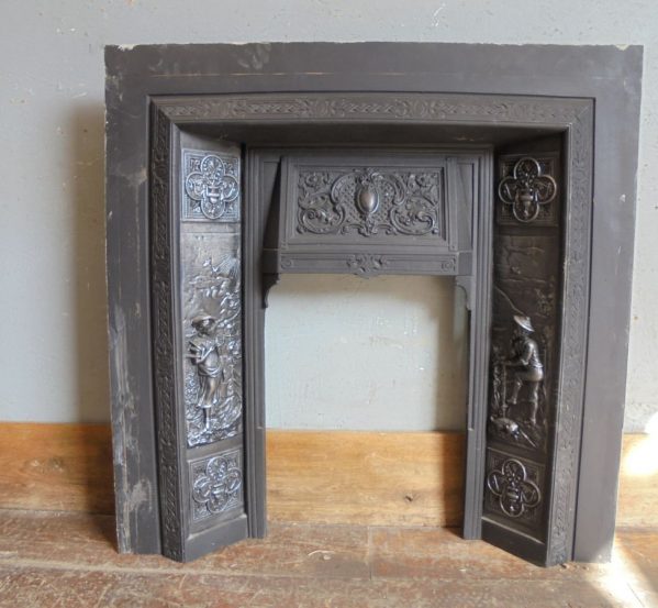 cast iron fire insert