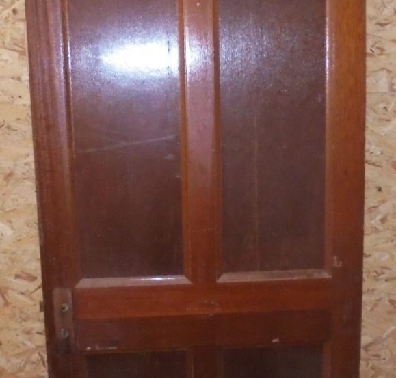 4 panel mahogany door