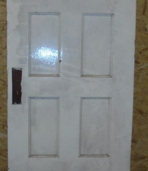8 panel painted door