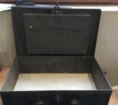 Vintage Metal Storage Box