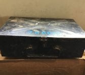 Vintage Metal Storage Box