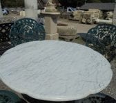Marble Patio Dining Set