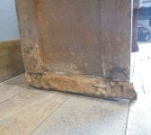 2 seater church pew - some rot