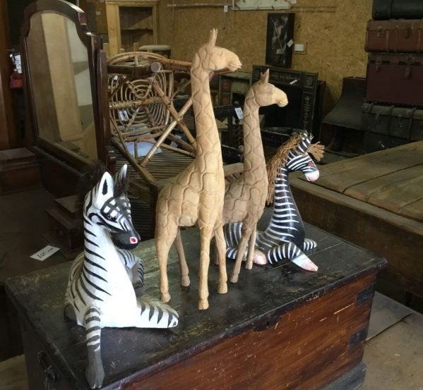 Selection of Wooden Animals