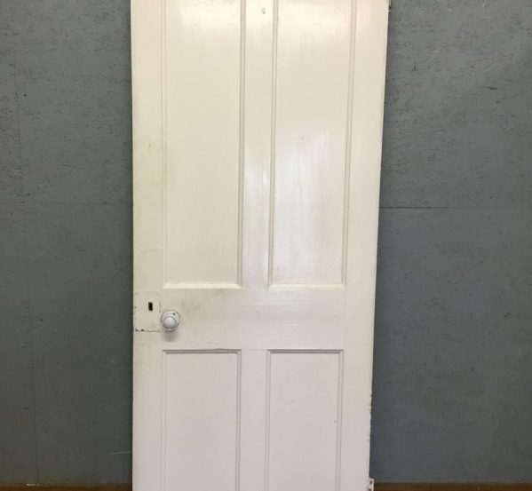 White 4 Panel Door