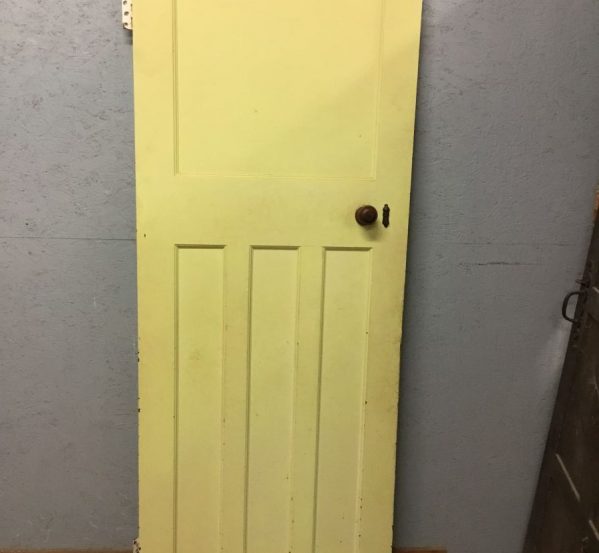 Green Painted Internal Door