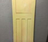 Narrow Painted Panelled Door