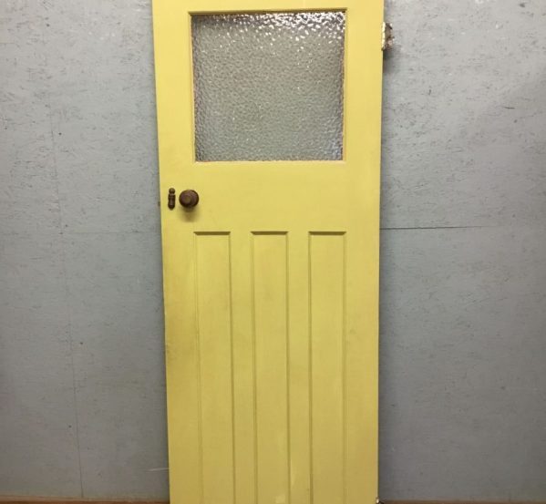 Half Glazed Painted Door