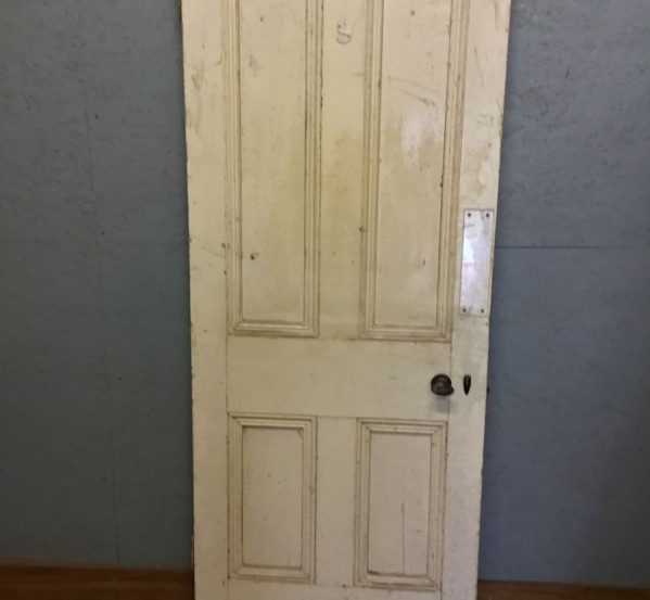 Painted 4 Panel Door
