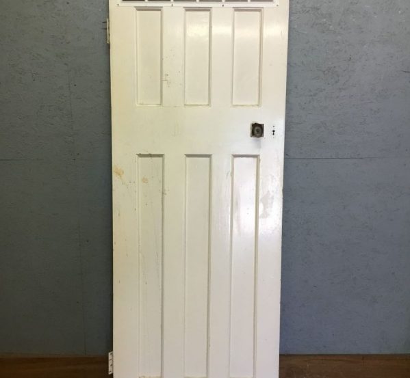 Painted 6 Panel Pine Door
