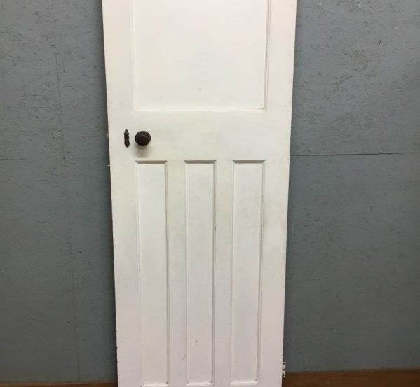 White Painted Panelled Door