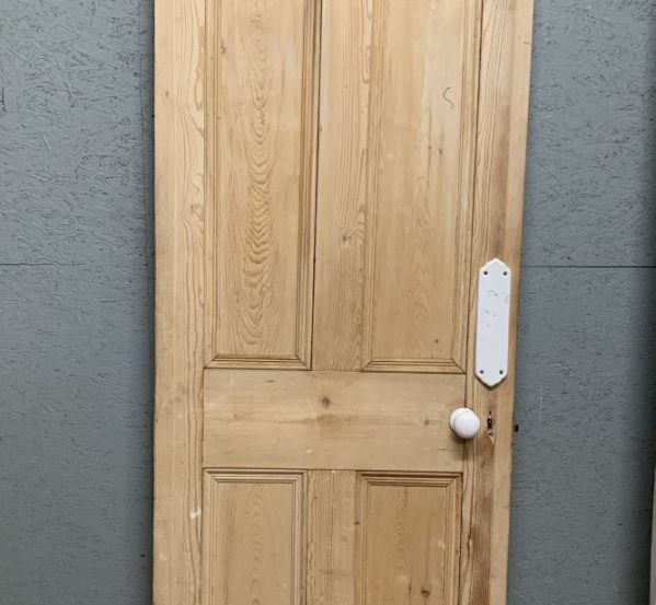 Large Stripped 4 panelled Door